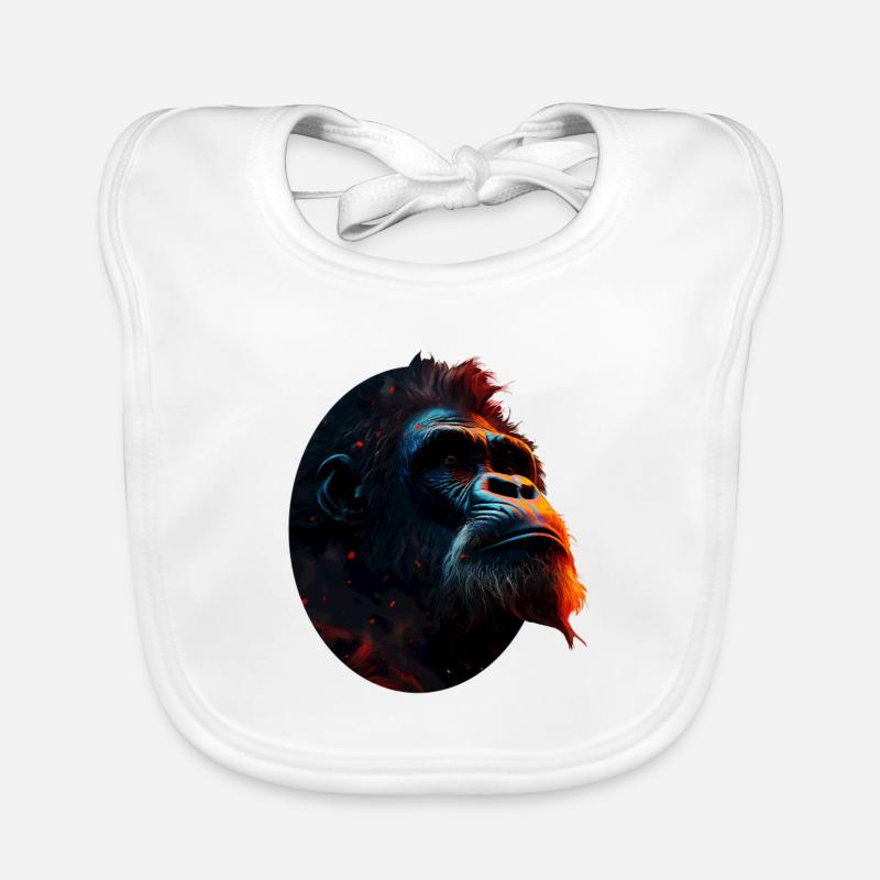 Gorilla Organic Baby Bibs