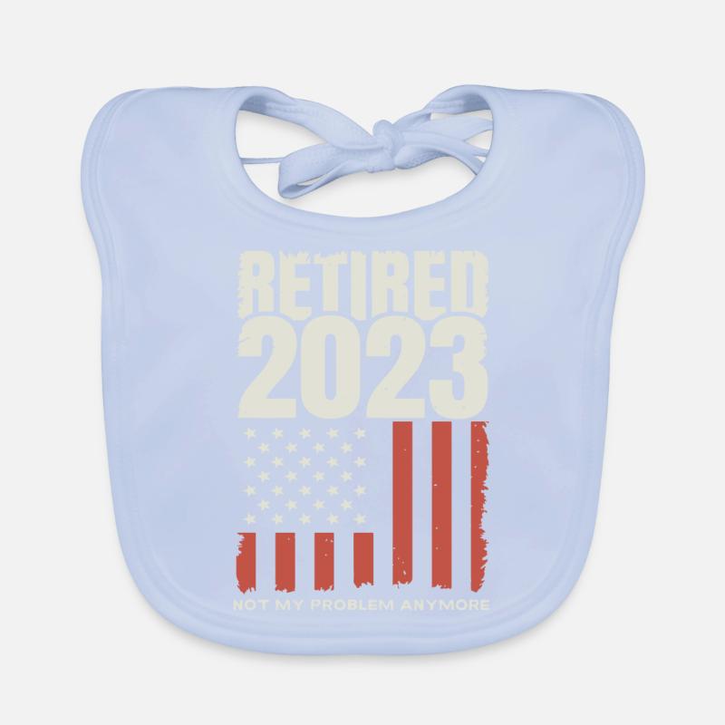 Retired 2023 Not my Problem anomore Baby Bio-Lätzchen