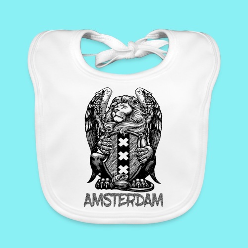 Leeuw Amsterdam - Bio-slabbetje voor baby's