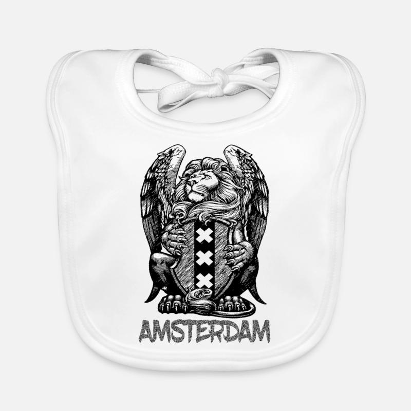 Löwe Amsterdam Baby Bio-Lätzchen