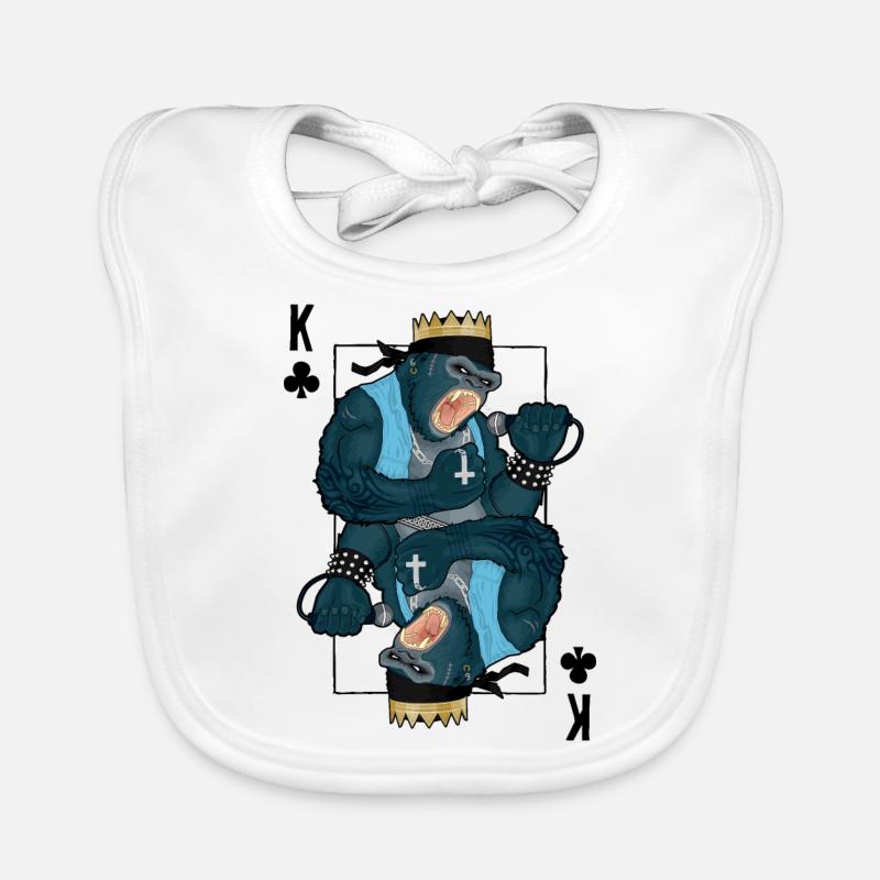 Rap King Bavoir bio Bébé