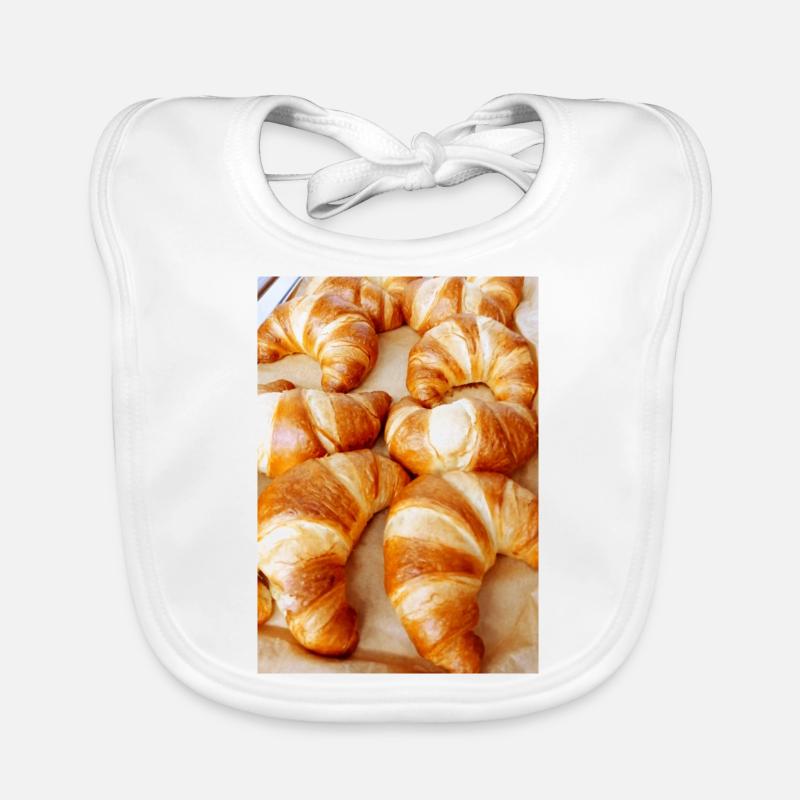 Croissants Bavoir bio Bébé