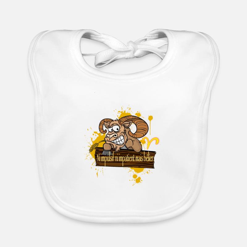 "Ram" Organic Baby Bibs