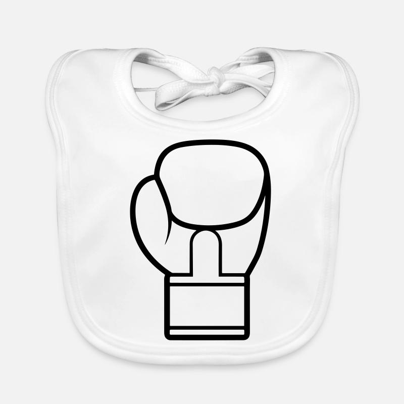 Boxing Glove Organic Baby Bibs