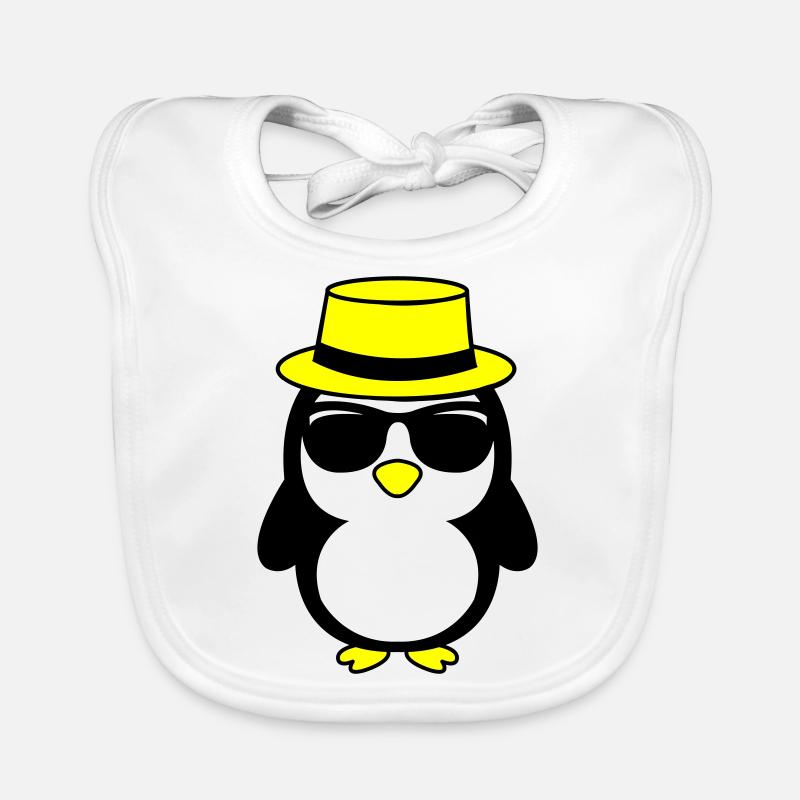 cool pinguin 02 Baby Bio-Lätzchen