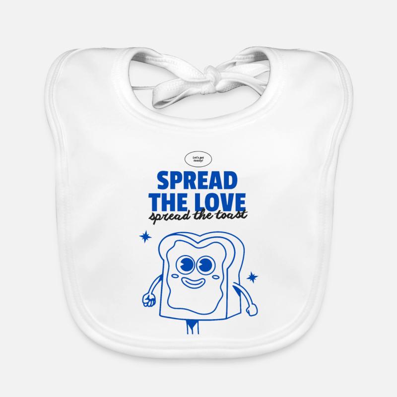 Spread the Toast Organic Baby Bibs