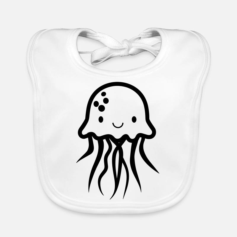 Jellyfish Organic Baby Bibs