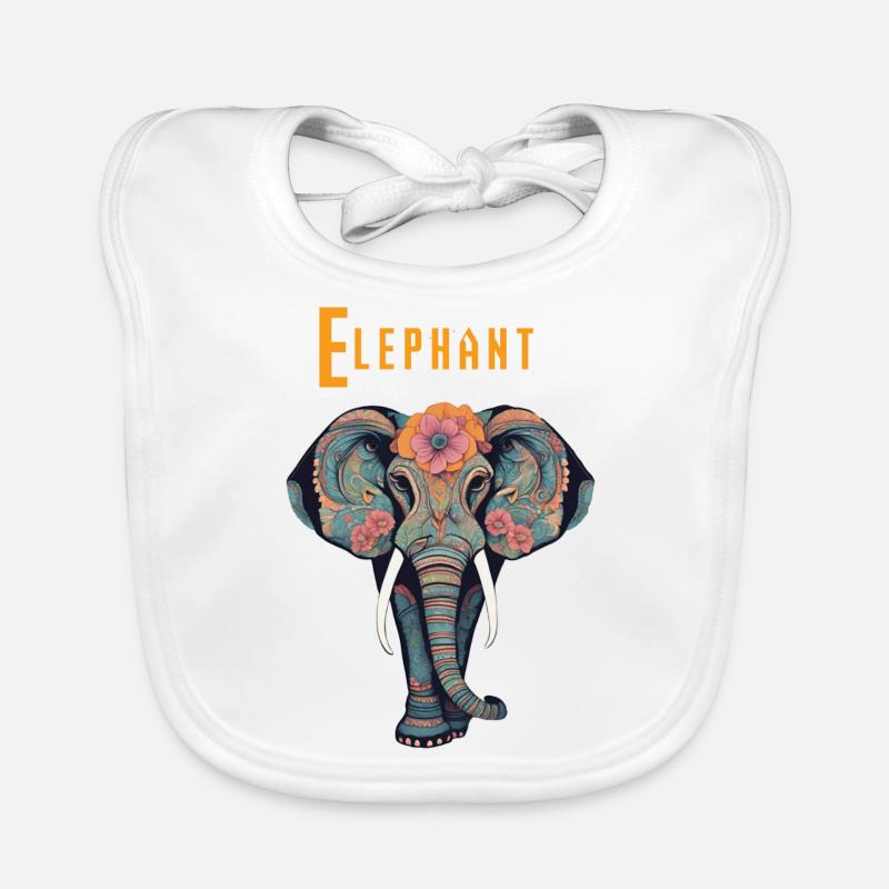 Elephant Baby Bio-Lätzchen