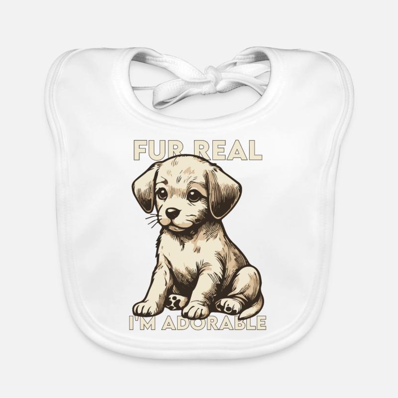 Pour de vrai Bavoir bio Bébé