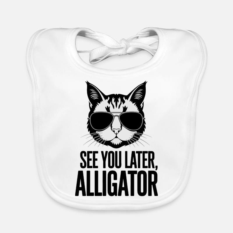 Bis später, Alligator Baby Bio-Lätzchen