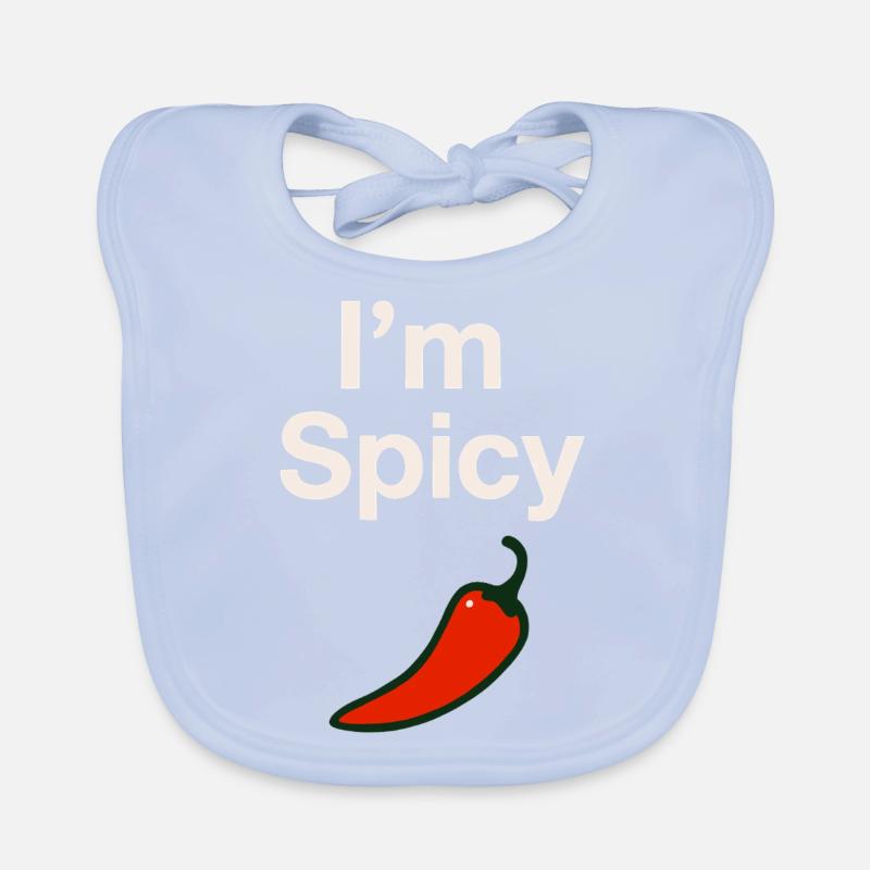 Ich bin scharf! Baby Bio-Lätzchen