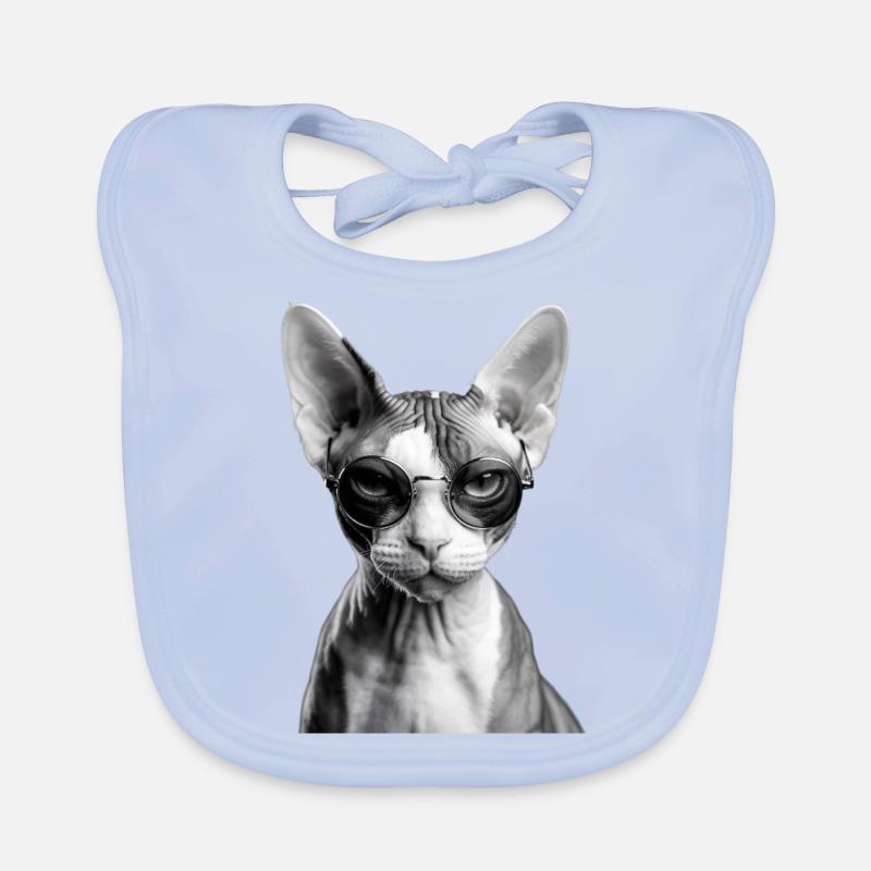 Sphynx peu impressionné Bavoir bio Bébé