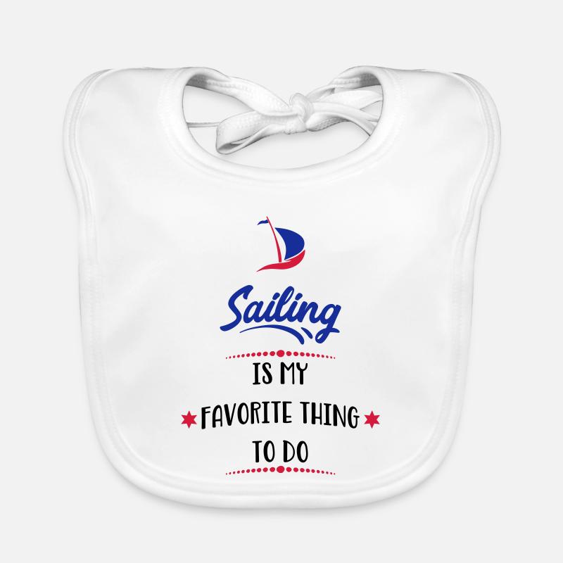 sailing Organic Baby Bibs