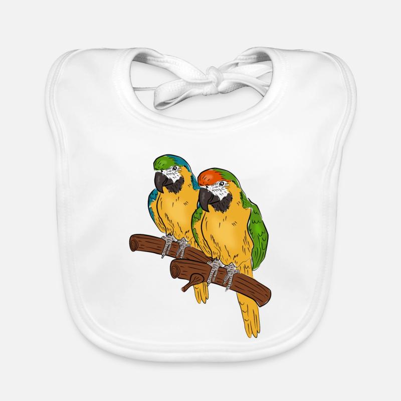 perroquets Bavoir bio Bébé
