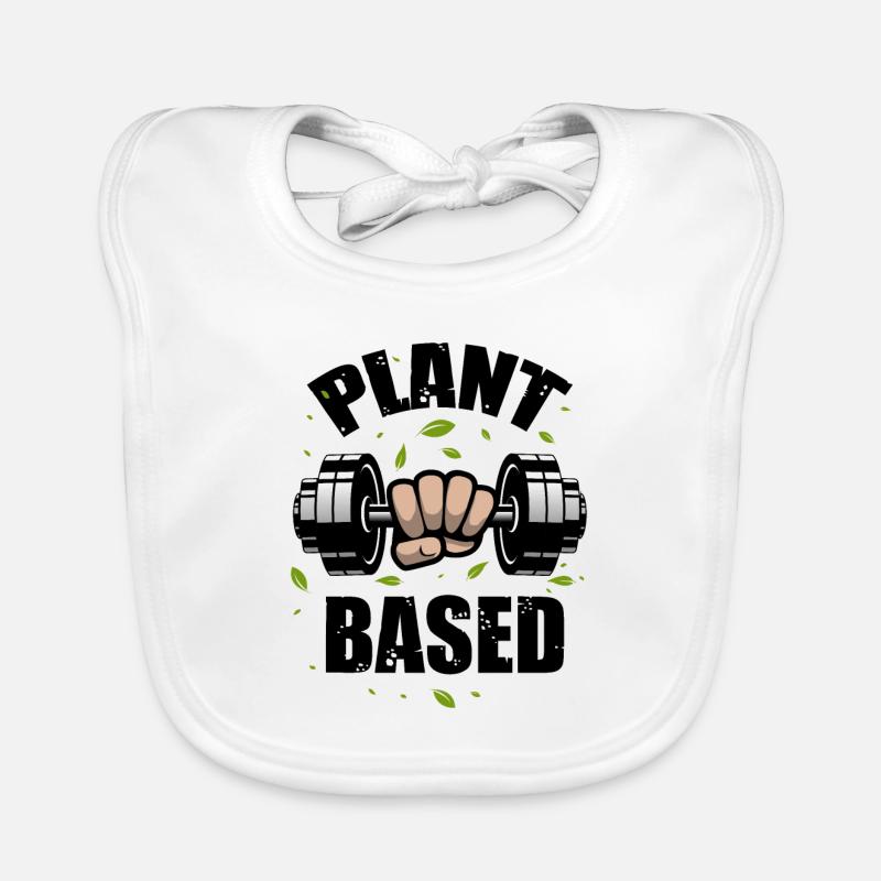 Restez en forme à base de plantes Bavoir bio Bébé