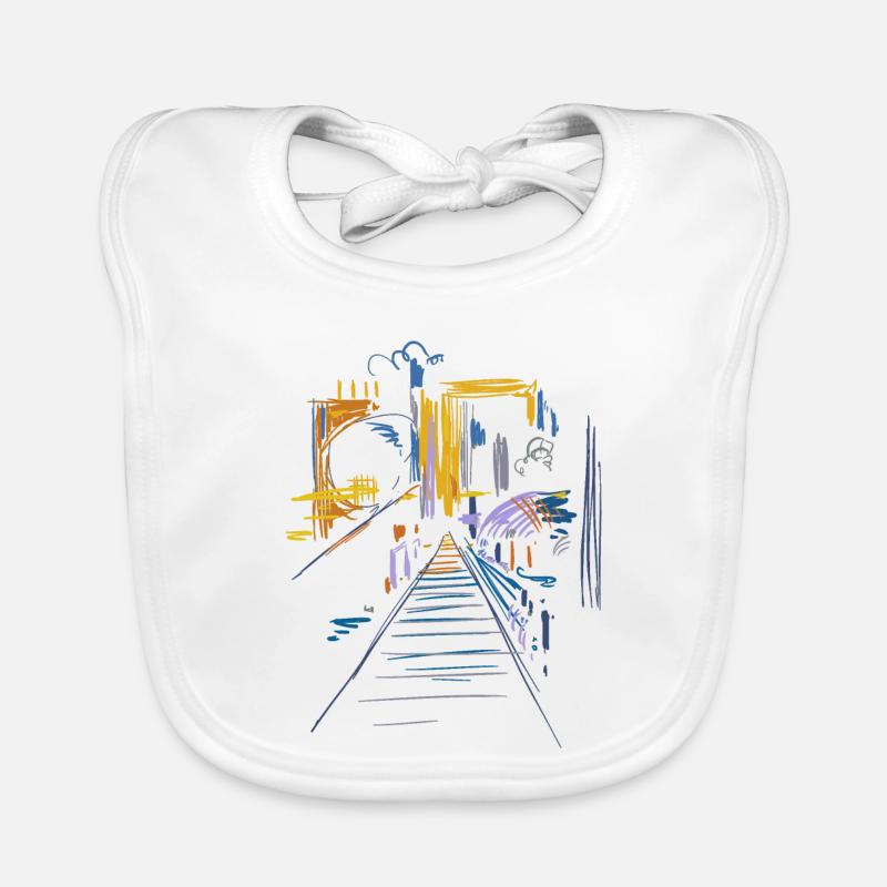 Architektur Abstrakt Baby Bio-Lätzchen