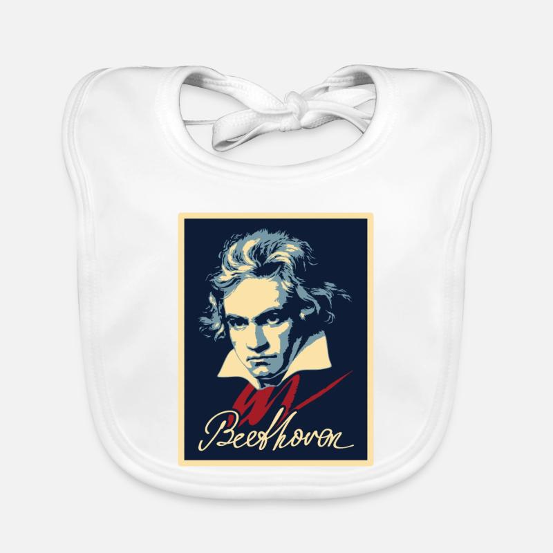 Beethoven Bavoir bio Bébé