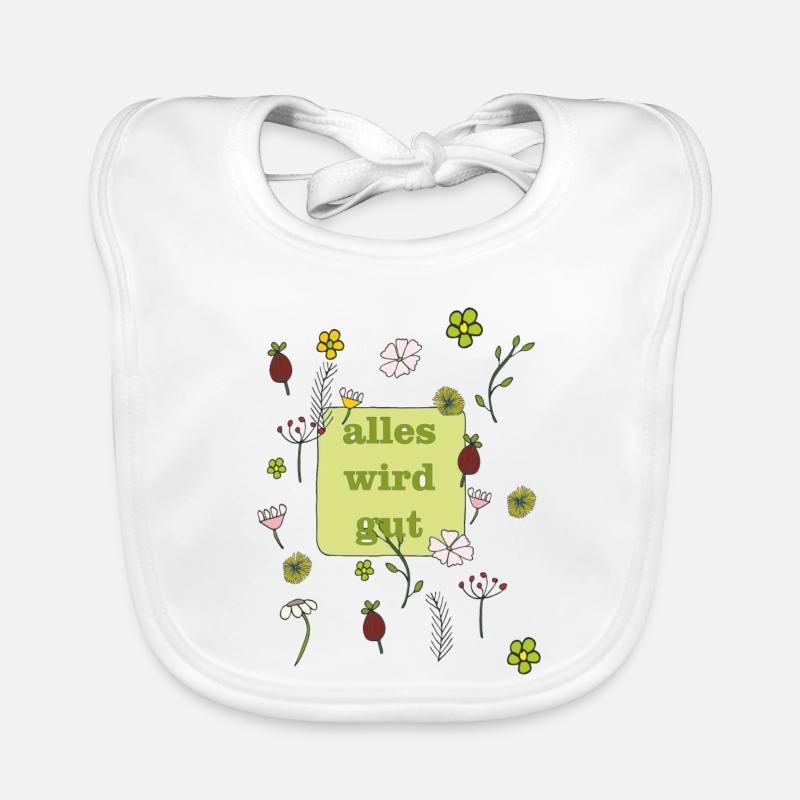 alles wird gut Baby Bio-Lätzchen