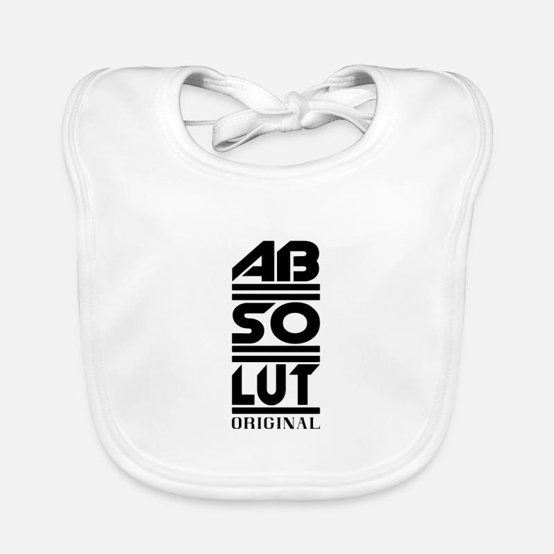 Cadeau de lettrage absolument original Bavoir bio Bébé