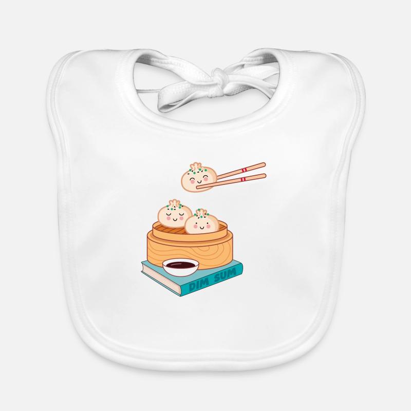 Dim sum Organic Baby Bibs