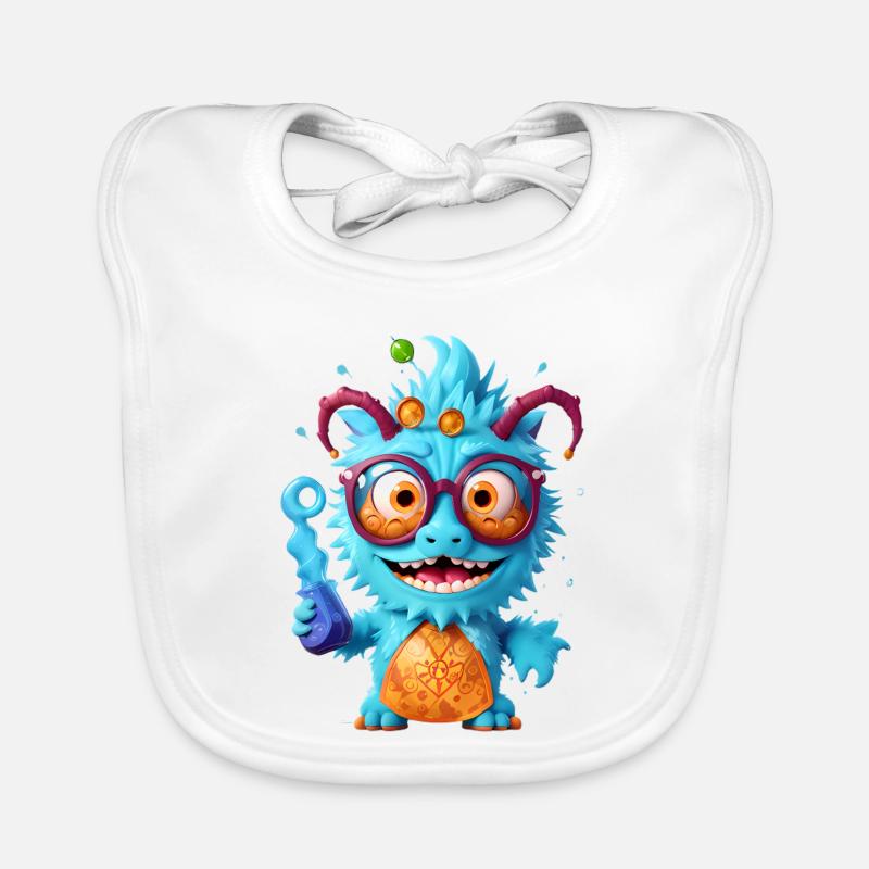 Professor Monster Baby Bio-Lätzchen