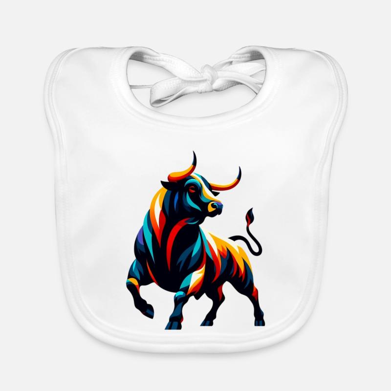Stier Baby Bio-Lätzchen