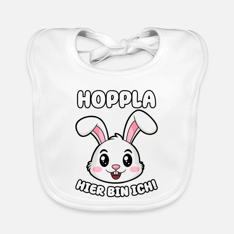 Oops, here I am! Organic Baby Bibs