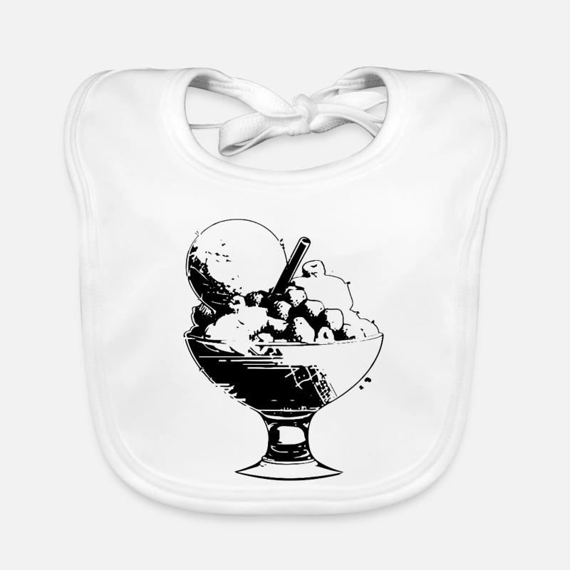 Eisbecher Baby Bio-Lätzchen