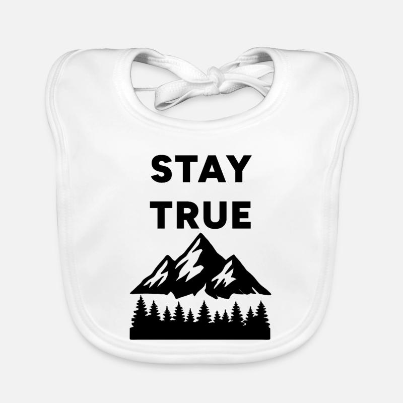 Stay True - Spike Organic Baby Bibs