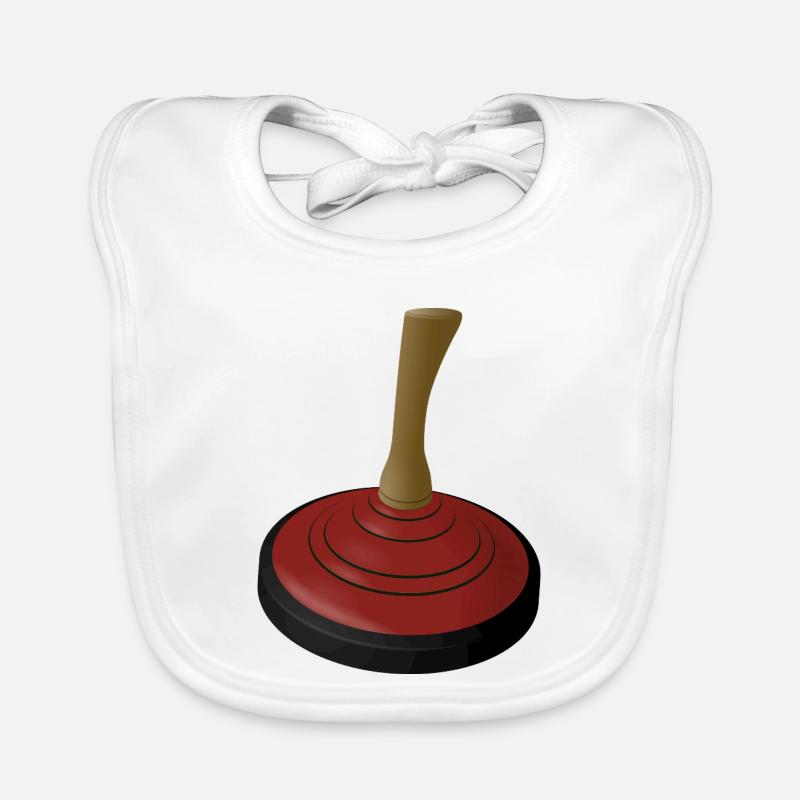 2025-EISSTOCK-rot Baby Bio-Lätzchen