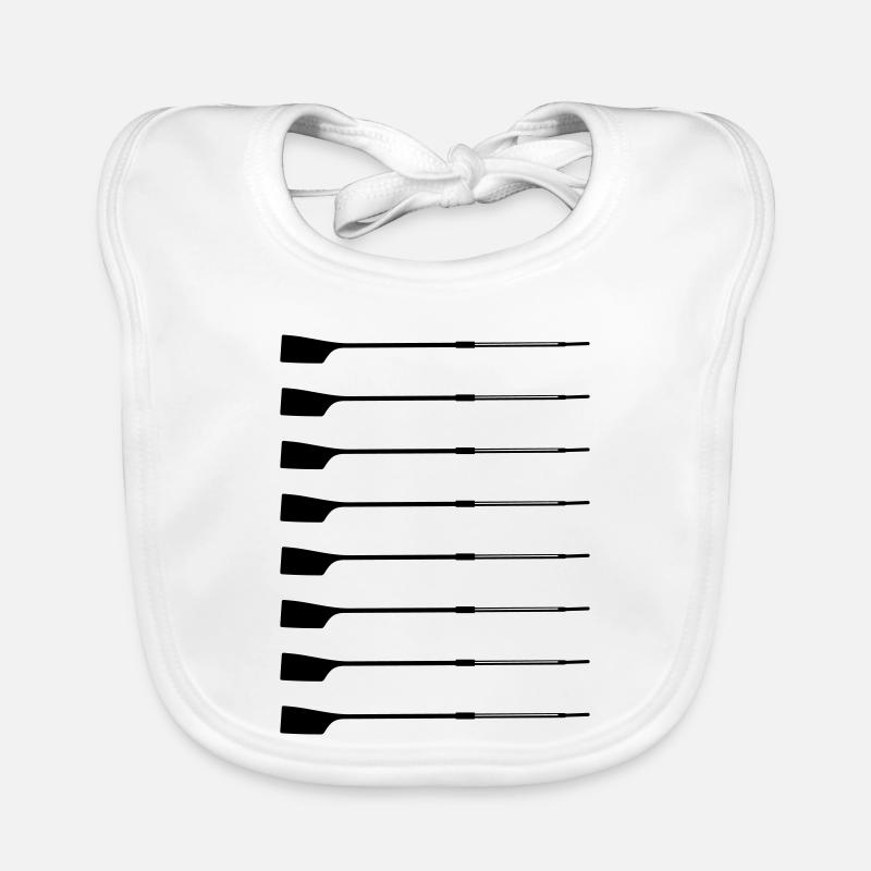 Gouvernail arrière – Silhouette Bavoir bio Bébé