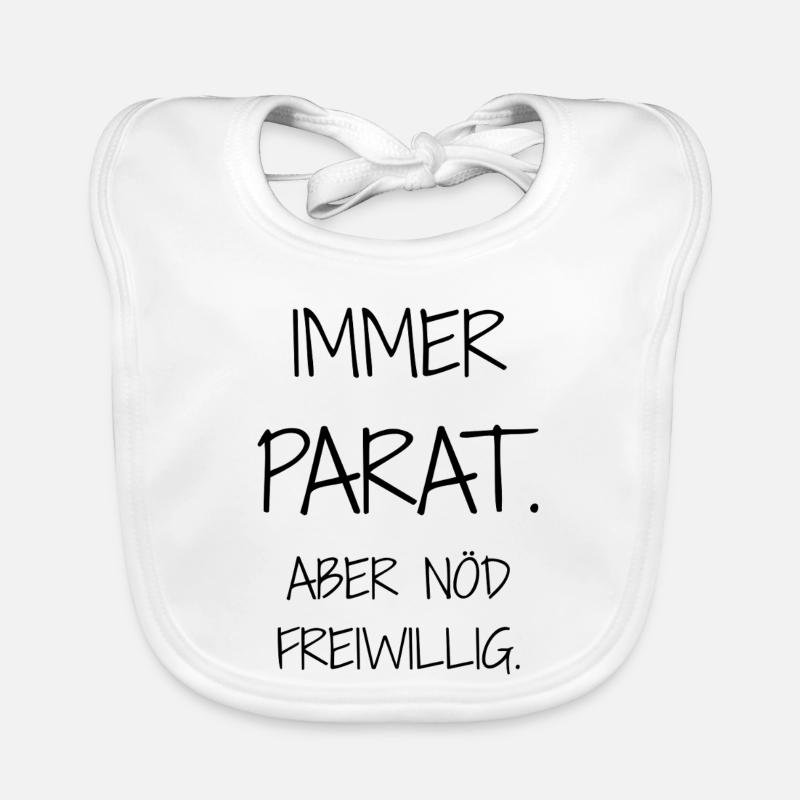 Statement design – irony meets everyday life Organic Baby Bibs