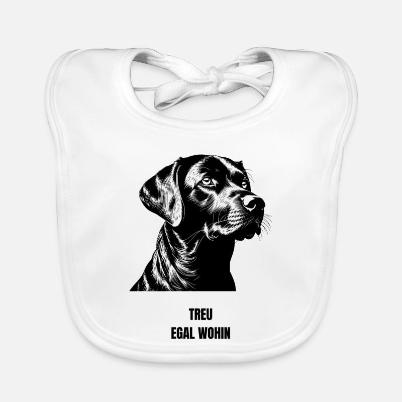 NM Hoddie - Loyal où que ce soit Bavoir bio Bébé