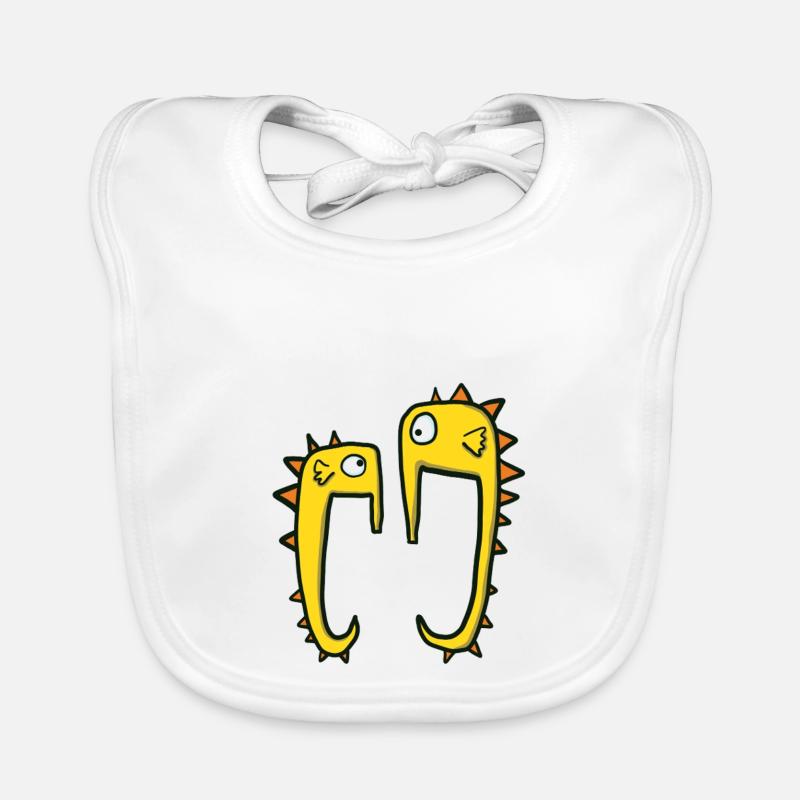 seepferdchen Baby Bio-Lätzchen