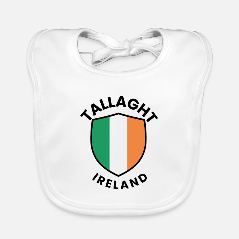 Tallaght Irish Shield Baby Bio-Lätzchen