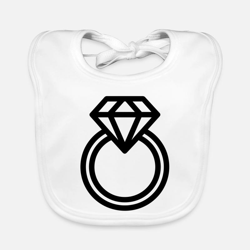 Diamantring Baby Bio-Lätzchen