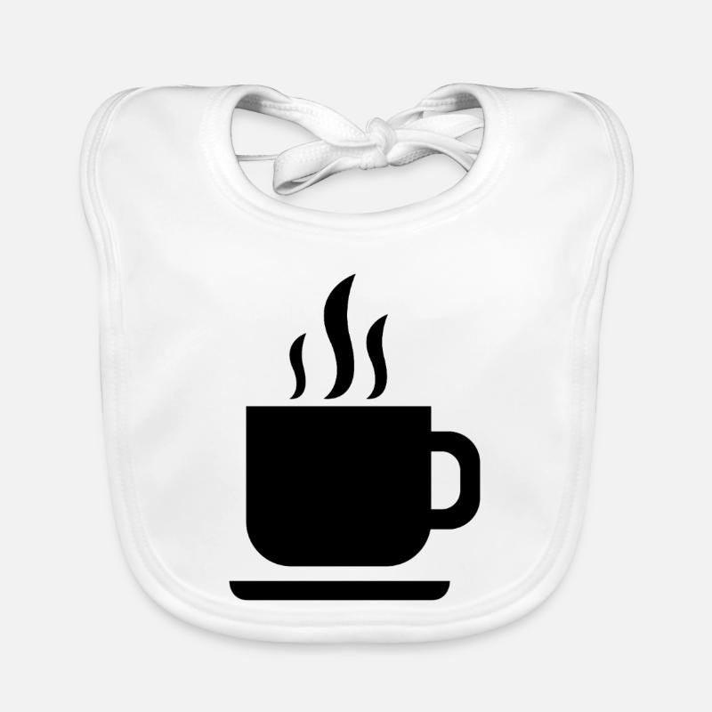 Coffee cup Organic Baby Bibs