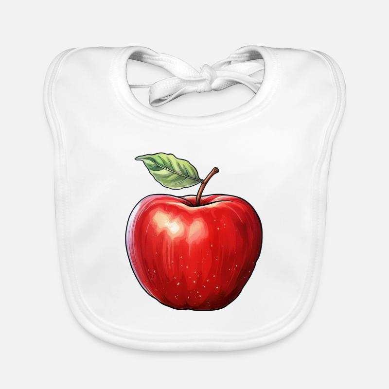 Apfel Baby Bio-Lätzchen