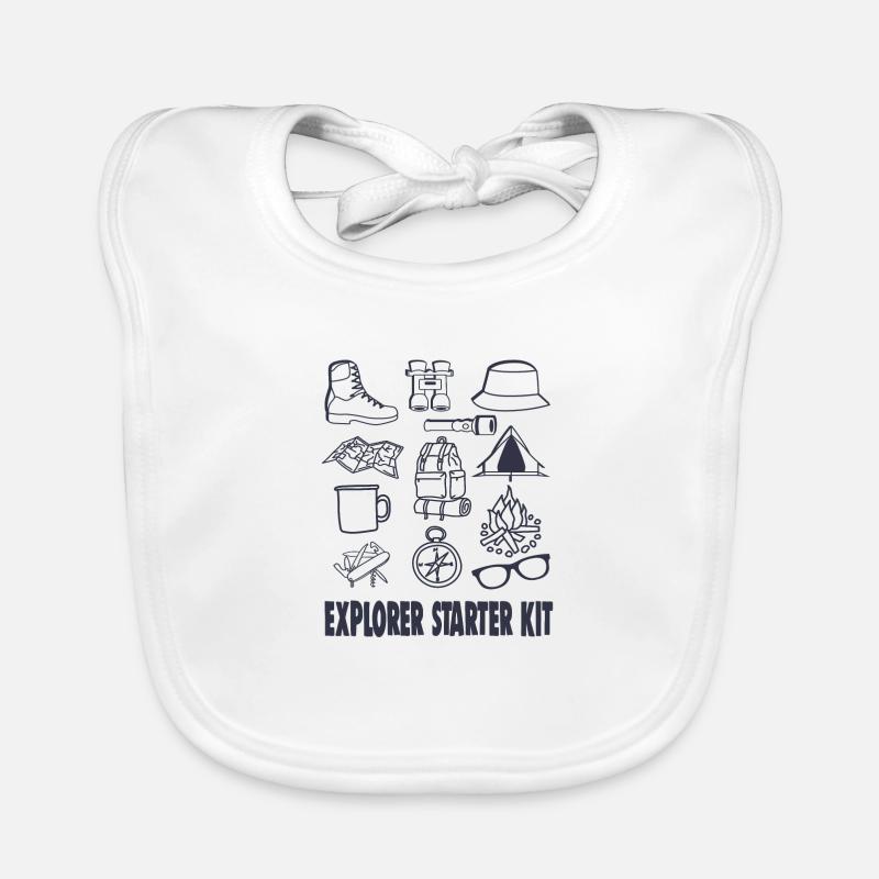 KIT DE DÉMARRAGE EXPLORER Bavoir bio Bébé