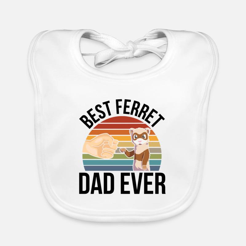 Frettchen Baby Bio-Lätzchen