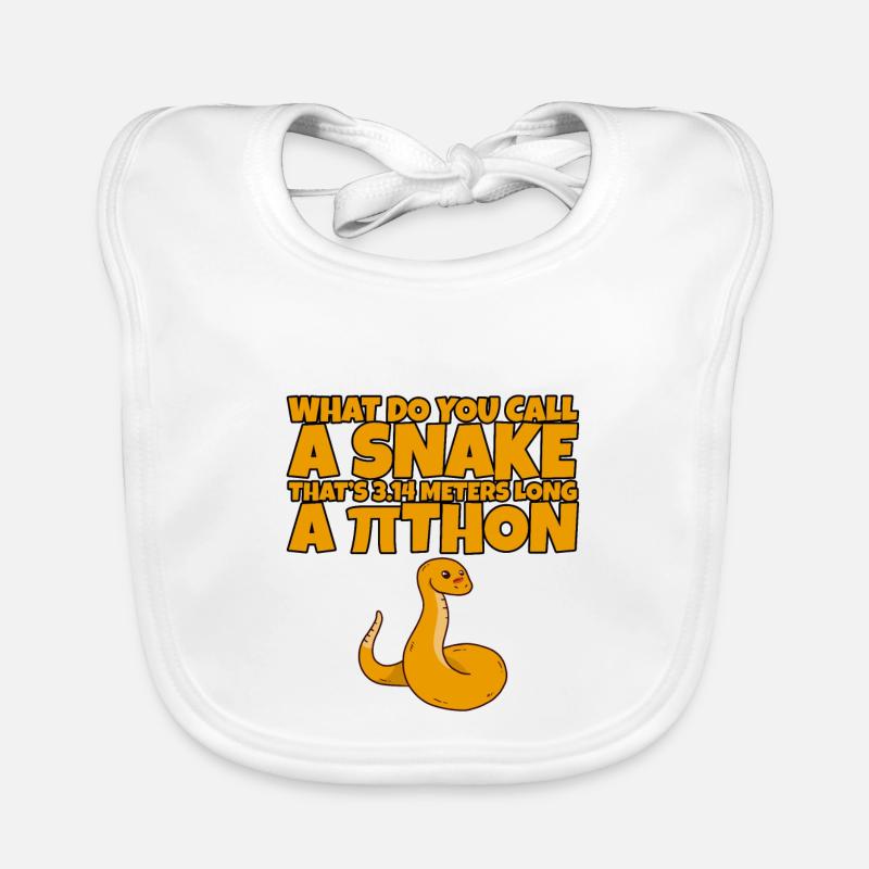 Un serpent de 3,14 mètres de long, un Pithon 2 Bavoir bio Bébé
