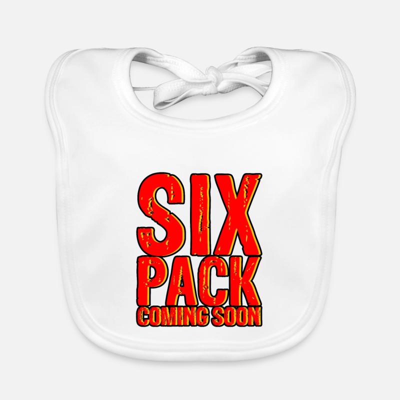 Six Pack à venir 17 Bavoir bio Bébé