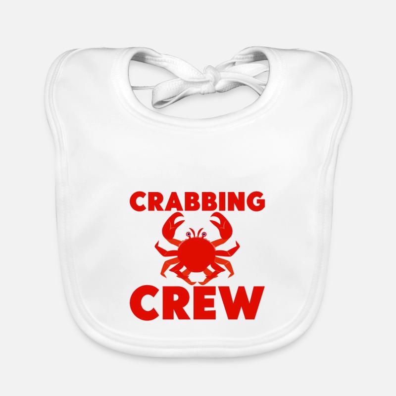 Équipage de crabe Bavoir bio Bébé