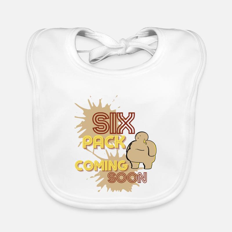 Six Pack à venir 37 Bavoir bio Bébé