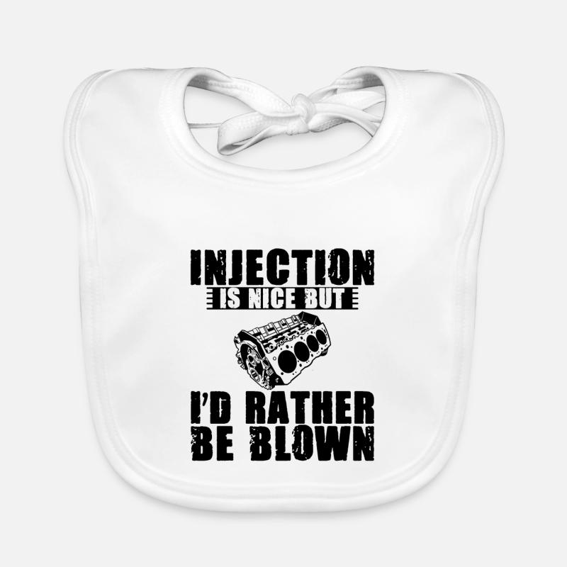 L’injection est agréable mais je préfère être soufflé 3 Bavoir bio Bébé