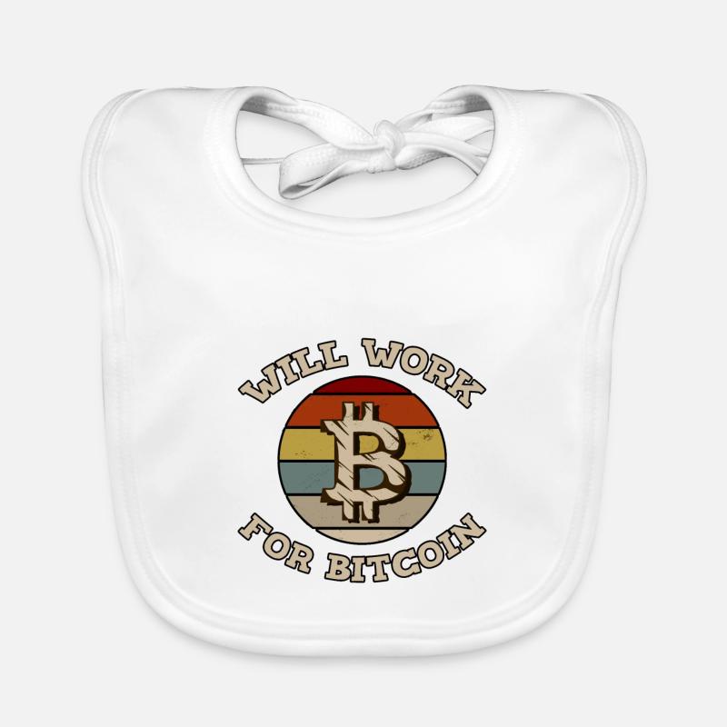 Fonctionnera pour Bitcoin 2 Bavoir bio Bébé