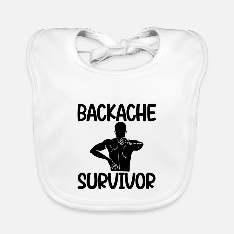 Backache Survivor 2 Baby Bio-Lätzchen