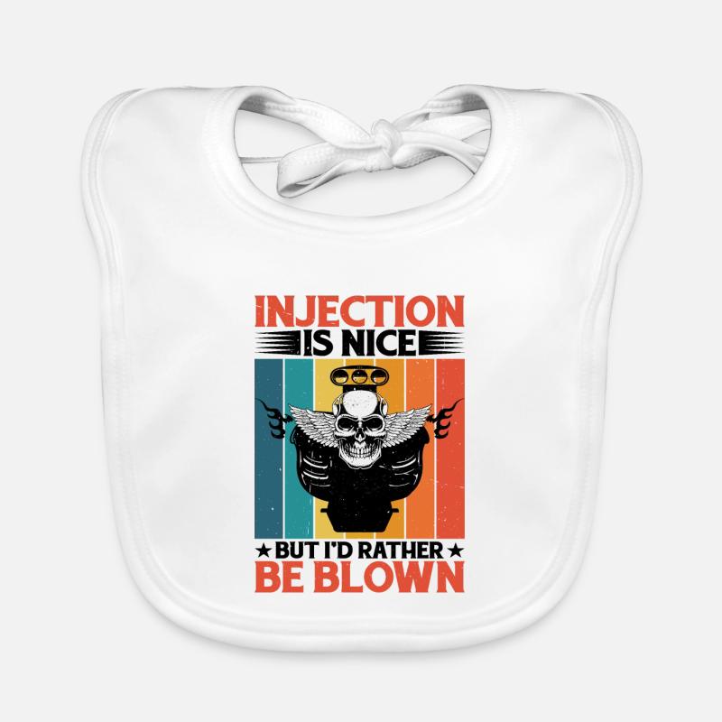 L’injection est agréable mais je préfère être soufflé 5 Bavoir bio Bébé