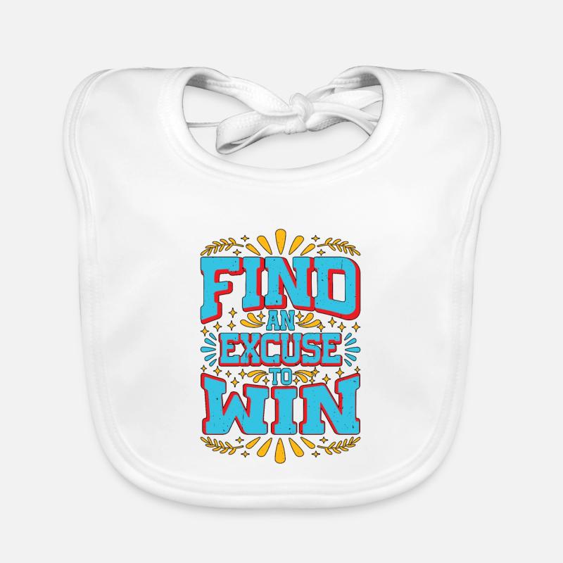 Find An Excuse To Win 9 Organic Baby Bibs