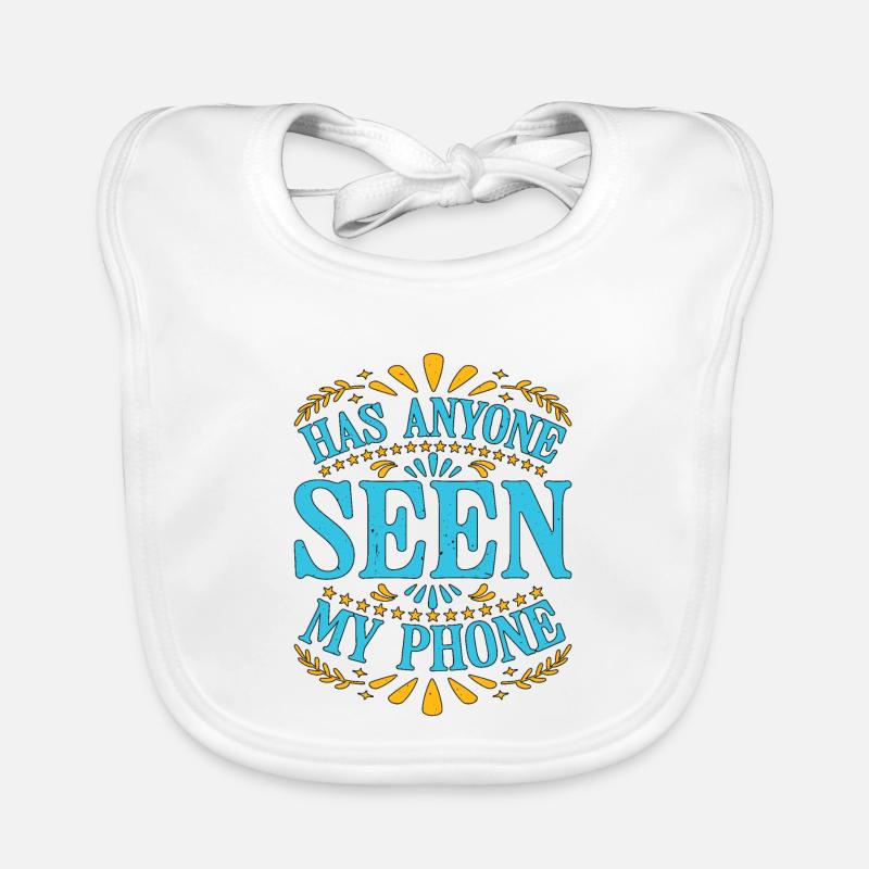 Has Anyone Seen My Phone 14 Baby Bio-Lätzchen